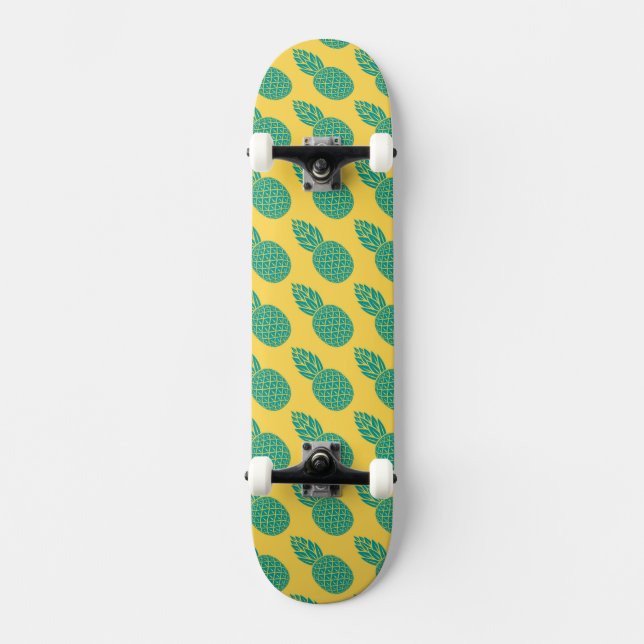Skateboard Motif d'ananas (Recto)