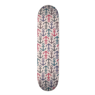 Skateboard Motif d'Ancre
