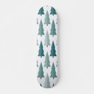 Skateboard Motif d'arbre de Noël