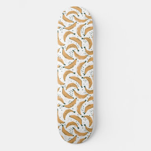 Skateboard Motif de bananes Fruit jaune Artistique Fun tendan