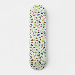 Skateboard Motif de brouillard