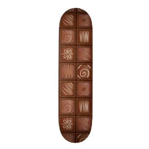 Skateboard Motif de chocolat