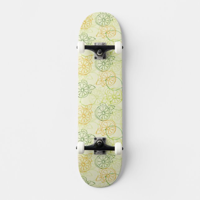 Skateboard Motif de citron (Recto)