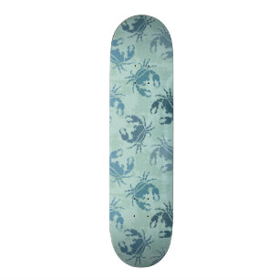 Skateboard Motif de colorant de cravate des crabes