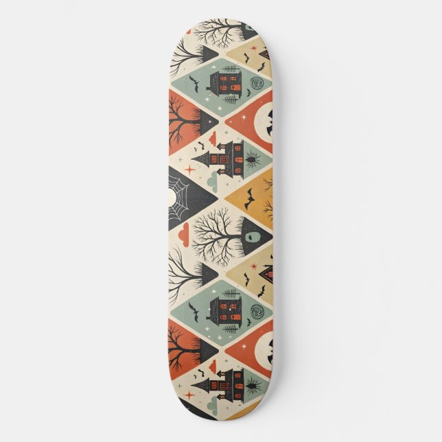 Skateboard Motif de fantôme sombre (Recto)