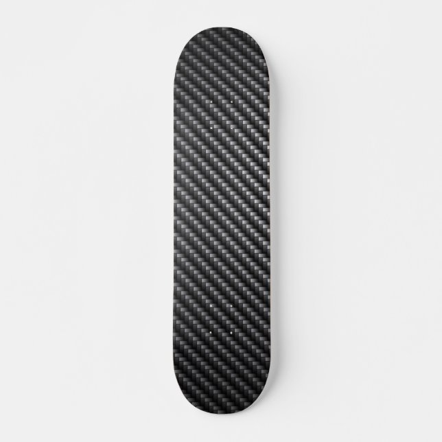 Skateboard Motif de fibre de carbone (Devant)