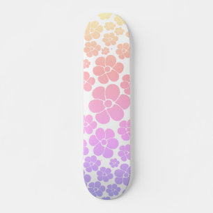 Skateboard Motif de fleurs - Skate