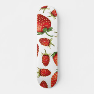 Skateboard Motif de fraises