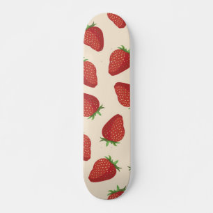 Skateboard Motif de fraises