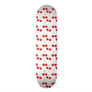 Skateboard Motif de fruits de cerisier