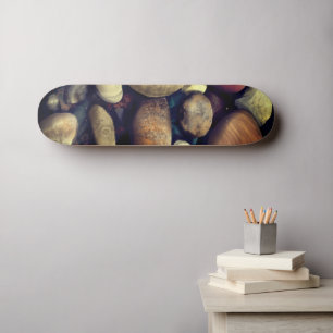 Skateboard Motif de galets de plage