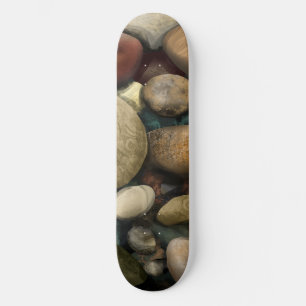Skateboard Motif de galets de plage