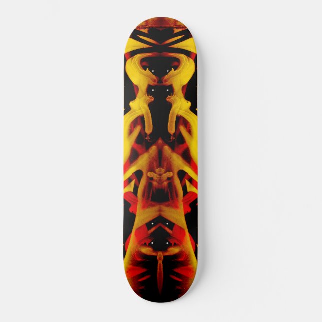 Skateboard Motif de graffitis colorés (Recto)