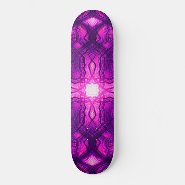 Skateboard Motif de Kaleidoscope (Recto)