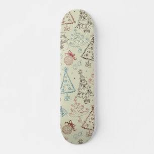 Skateboard Motif de la nouvelle année