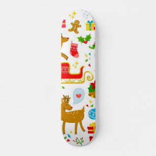Skateboard Motif de la nouvelle année