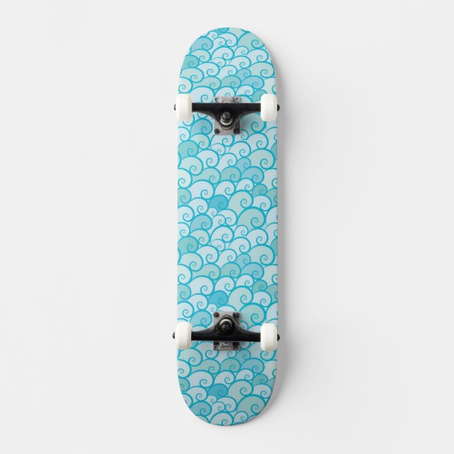 Skateboard Motif de mer (Recto)