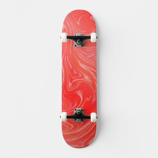 Skateboard motif de mode doré moderne (Recto)