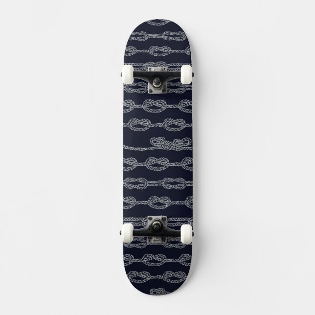 Skateboard Motif de noeuds marin (Recto)