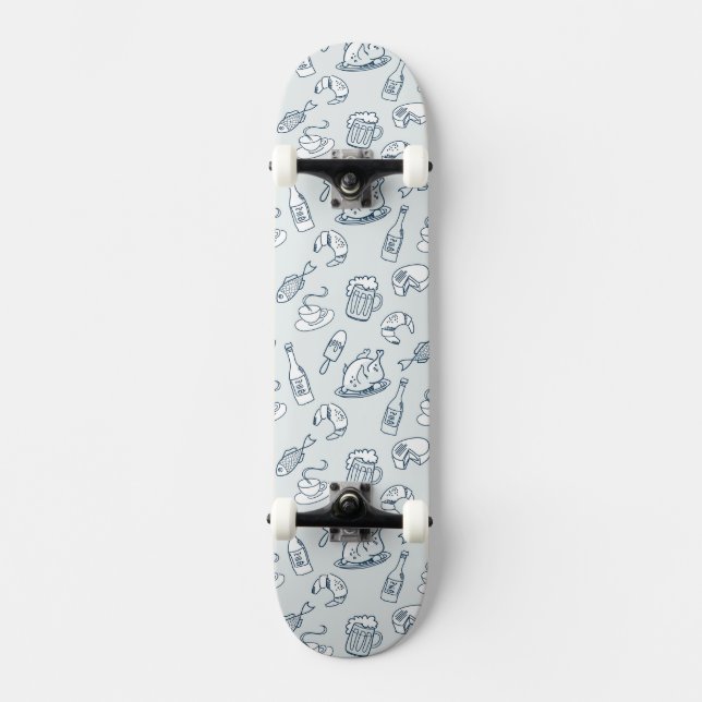 Skateboard Motif de nourriture (Recto)