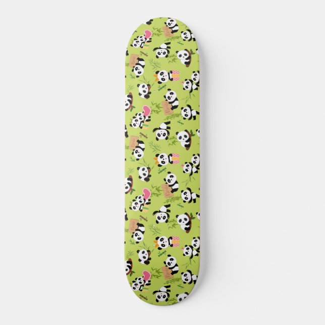 Skateboard Motif de Panda 3 (Recto)