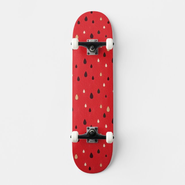 Skateboard Motif de pastèque (Recto)
