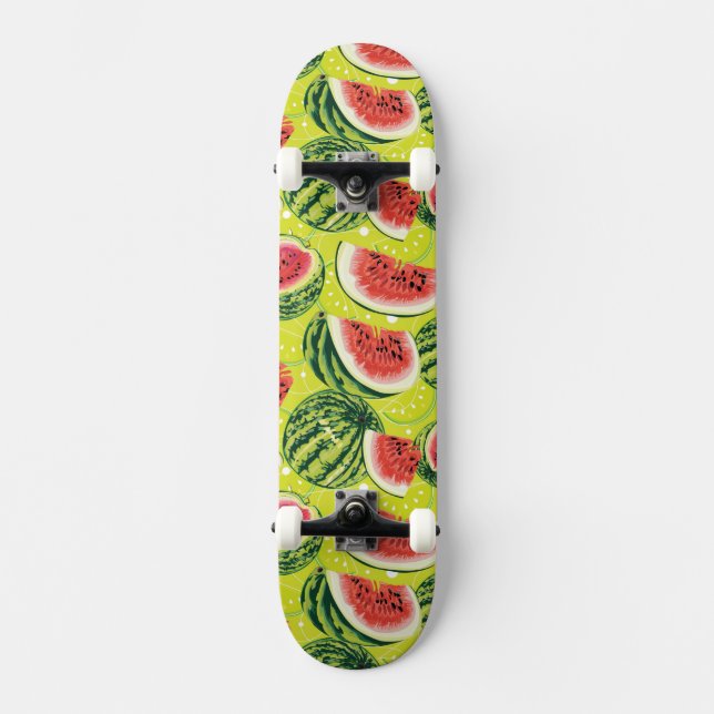 Skateboard Motif de pastèque (Recto)