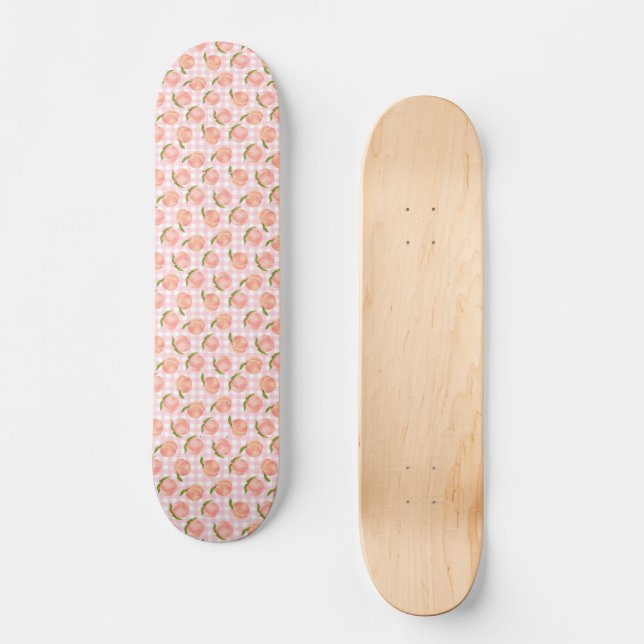 Skateboard Motif de pêche d'été doux (Recto)