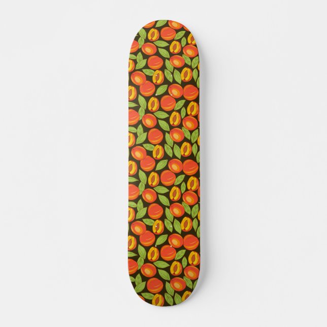 Skateboard Motif de pêche d'été doux (Devant)