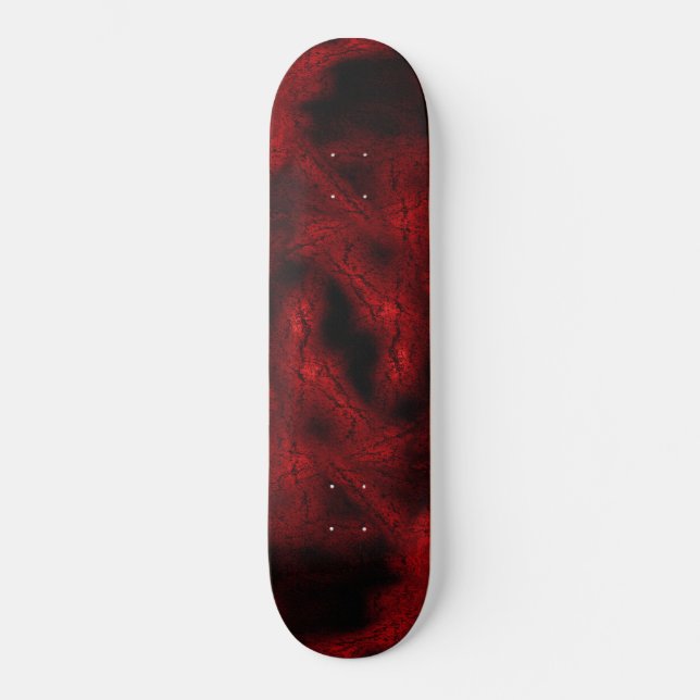 Skateboard Motif de virus rouge (Recto)