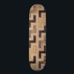 Skateboard Motif décoratif africain en tissu boueux<br><div class="desc">Motif décoratif africain en tissu de boue par Norman Wyatt Jr. aux formes géométriques qui semblent s'accorder. Les fans de Tetris ou de formes géométriques devraient faire cet achat aujourd'hui!</div>