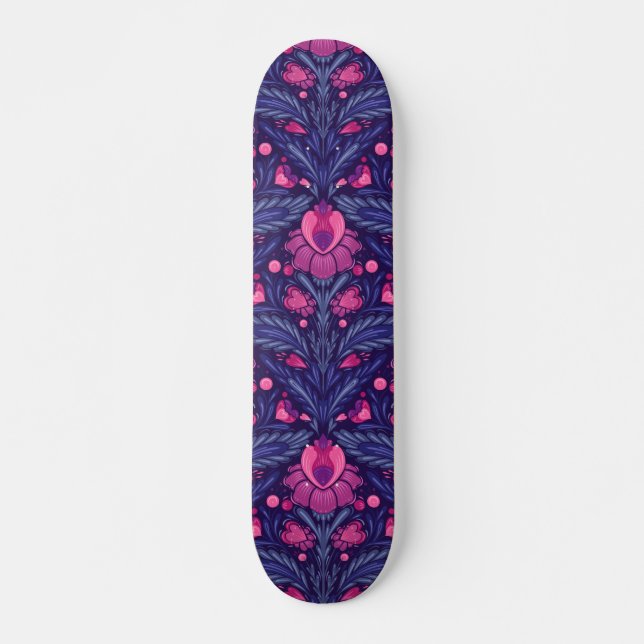 Skateboard Motif décoratif avec coeur (Devant)