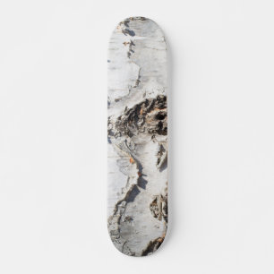 Skateboard Motif d'écorce de bouleau