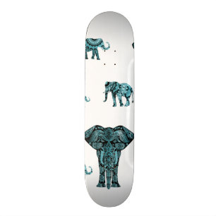 Skateboard Motif d'éléphant