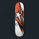 Skateboard Motif d'étoile Abstrait géométrique moderne coloré<br><div class="desc">Ce design moderne comporte un motif géométrique abstrait et coloré #géométrique #nom #abstrait #géométrique #personnalisées #cadeaux personnalisés #masculins #féminins #girly #styly #chic #customy #cadeaux #sports #outdoor #skate #skateboard #skateboard #fun #cool #custom #fête #anniversaire #giftsforhim #giftesforhim ftsforher</div>