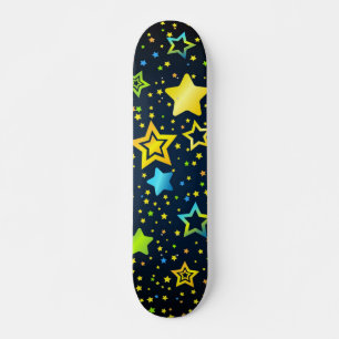 Skateboard Motif d'étoiles