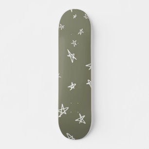 Skateboard Motif d'étoiles