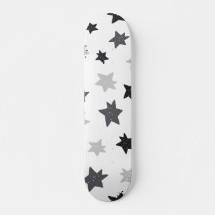 Skateboard Motif d'étoiles