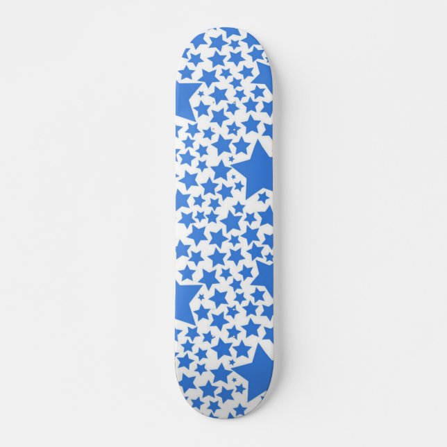 Skateboard Motif d'étoiles (Devant)