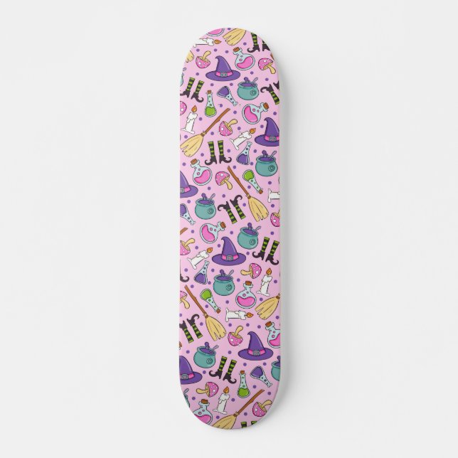 Skateboard Motif d'Halloween (Devant)