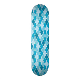 Skateboard Motif d'hiver de harlequin
