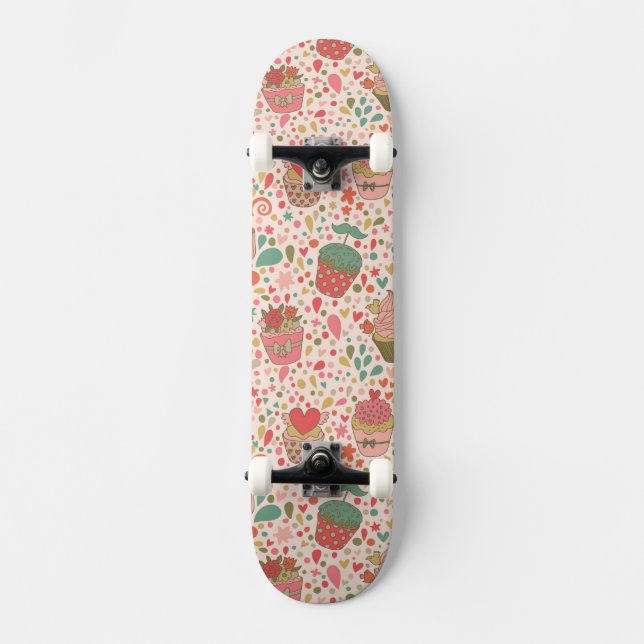 Skateboard Motif doux (Recto)
