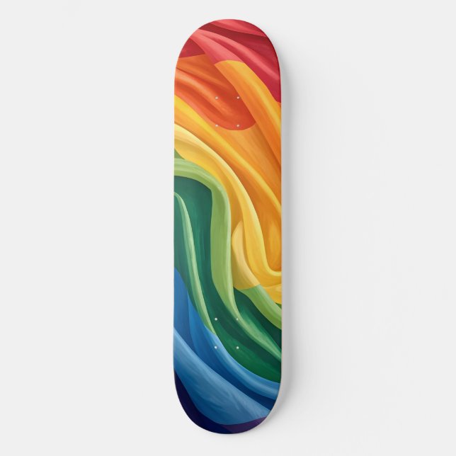Skateboard Motif du mois de la fierté (Recto)