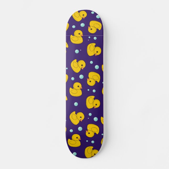 Skateboard Motif en caoutchouc de canard (Recto)