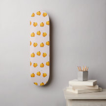 Motif en chef citrouille orange