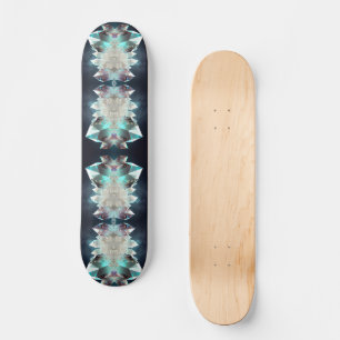 Skateboard Motif en pierre de diamant cristaux Abstraits mode