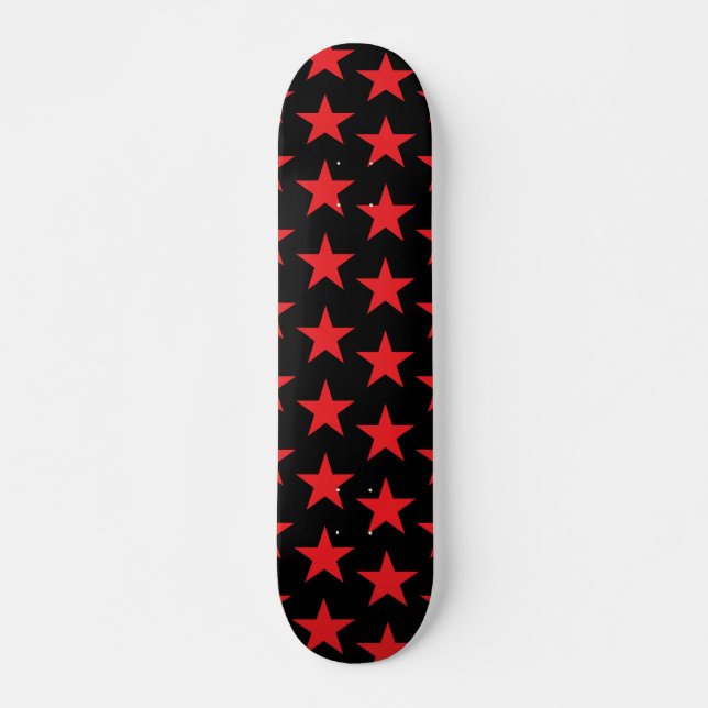 Skateboard Motif Étoiles 9 (Devant)
