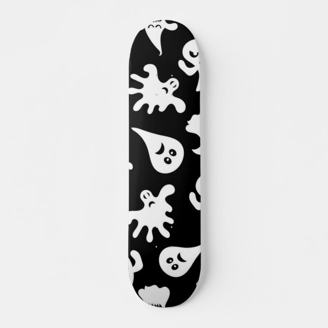 Skateboard Motif fantôme (Devant)