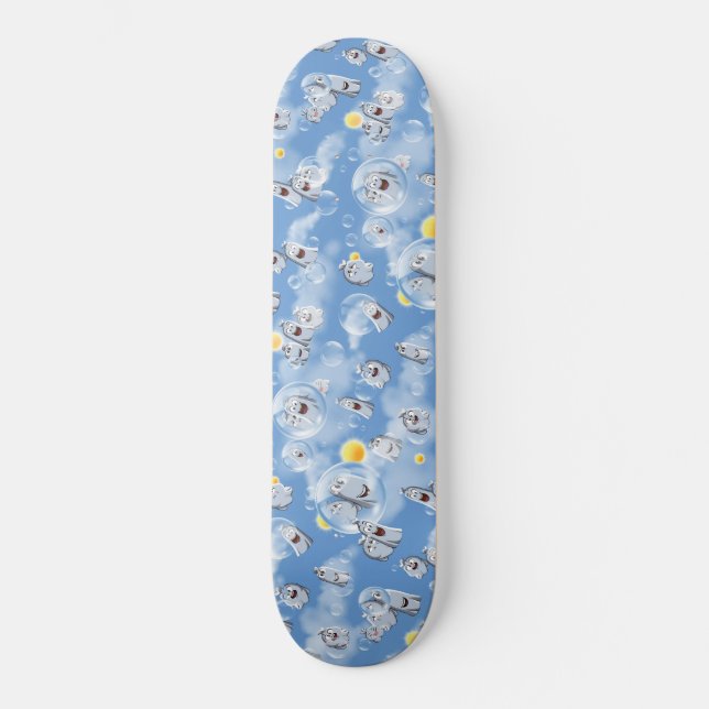 Skateboard Motif fantôme (Recto)
