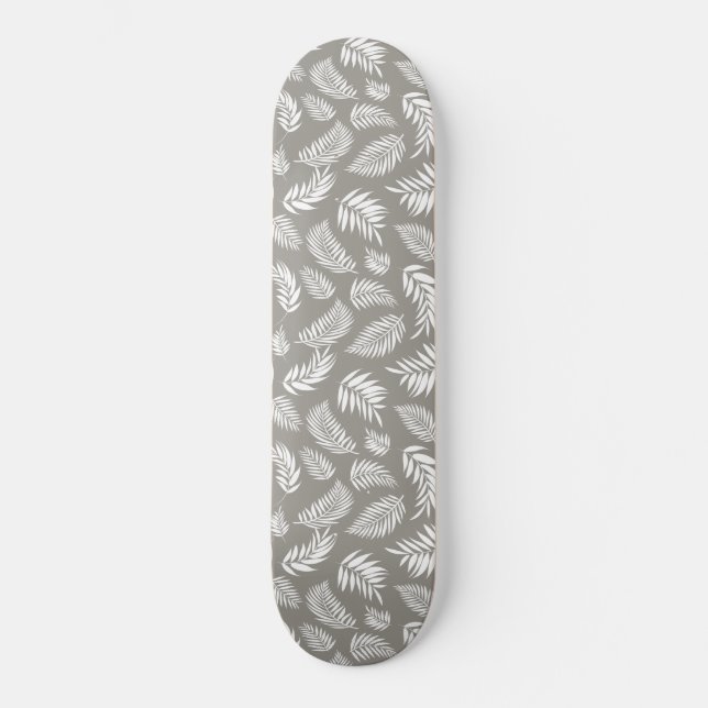 Skateboard Motif Feuille tropical 9 (Recto)